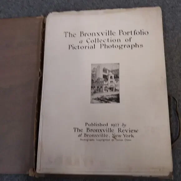 The Bronxville Portfolio Volume 1 Antique Ephemera